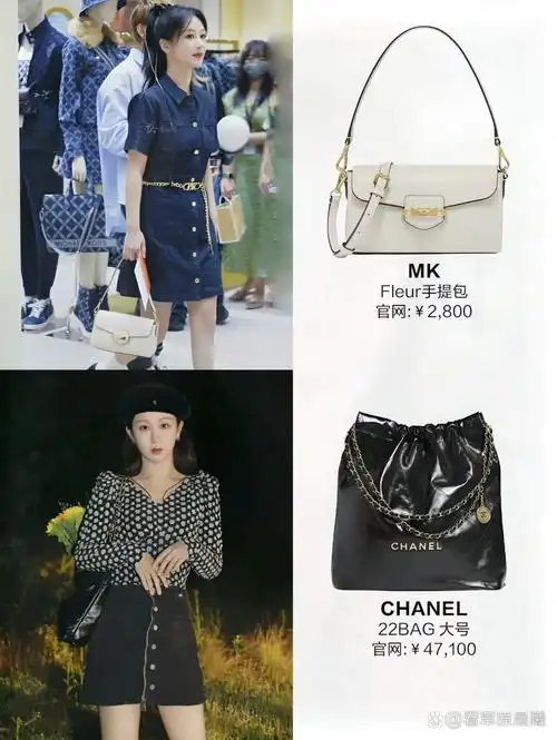杨紫13只同款包包!