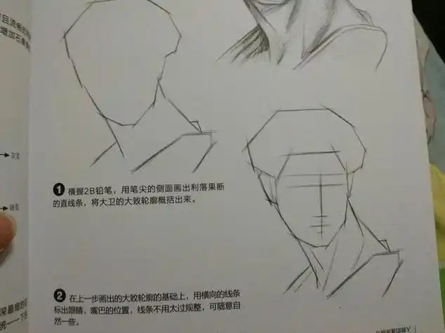 人物素描入门步骤图人物素描入门教程