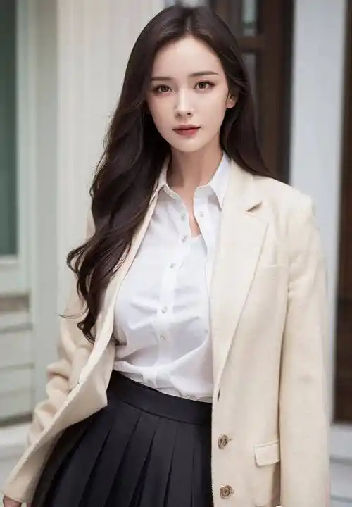 ai画画——成熟气质的职业都市丽人装扮