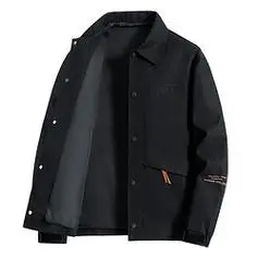 【省200元】罗冠男士夹克_罗冠 秋季新款男士外套商务休闲翻领大口袋