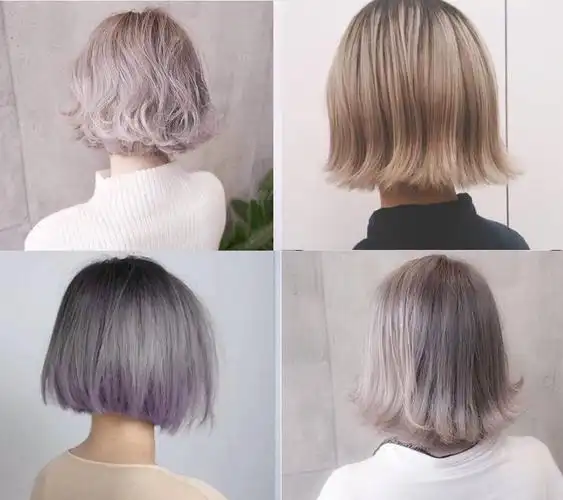 短发染什么颜色好看,40款流行短发染发颜色推荐