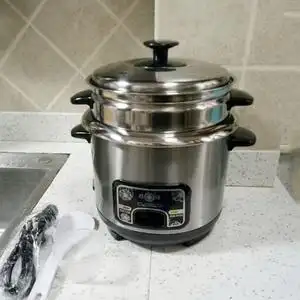 正品不锈钢内胆电饭煲图片