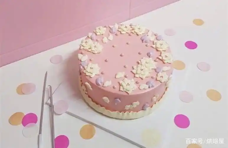 一组超级少女心的蛋糕,谁还不是个小公主,就喜欢这种粉嫩的感觉