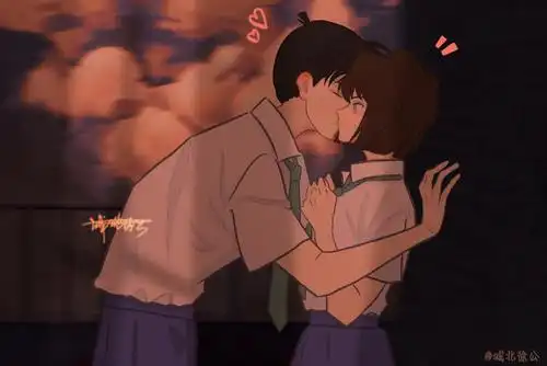 "我们会在落日余晖中接吻"