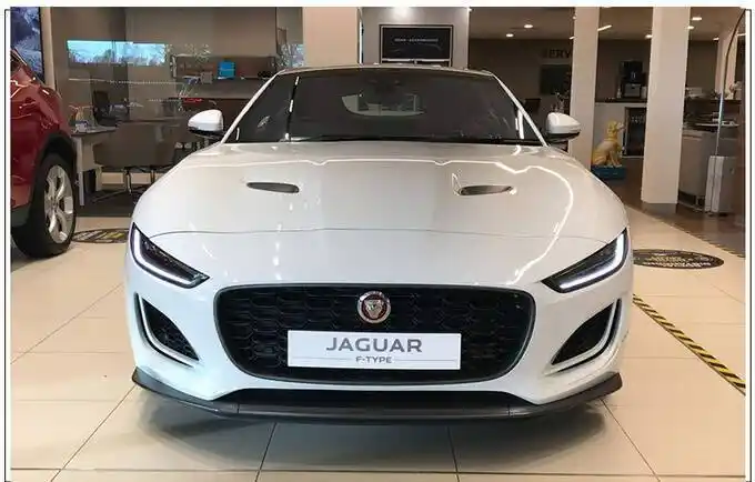 捷豹全新双门跑车实拍进口身份全新外观宝马5系的钱就能买