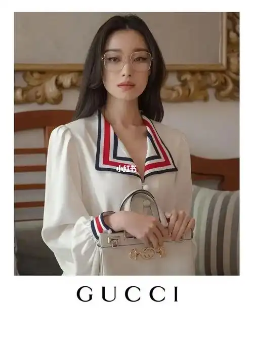 7815货号:gg03960-002 金色(现货)倪妮同款gucci眼镜系列对比(一)