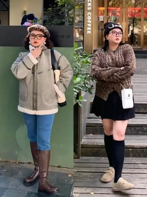 原创40岁微胖女人过年穿搭攻略穿出优雅和富态也是一种美