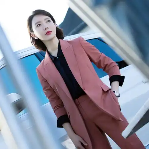 陈数同款西装套装商务夏季薄款高端职业装正装工作服面试西服女装