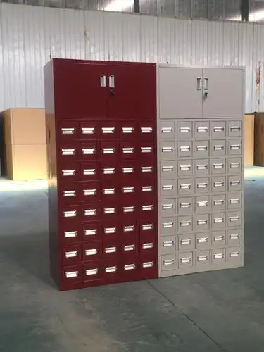 不锈钢制中药柜四大优势:优势一:柜体采用宝钢spcc优质冷轧钢板,结实