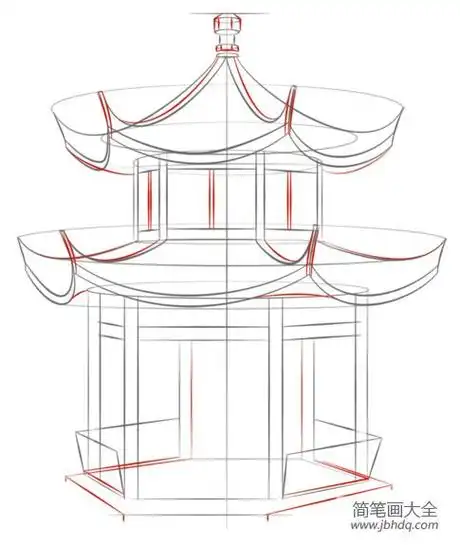 亭子的简笔画图片-简笔画-369作文网