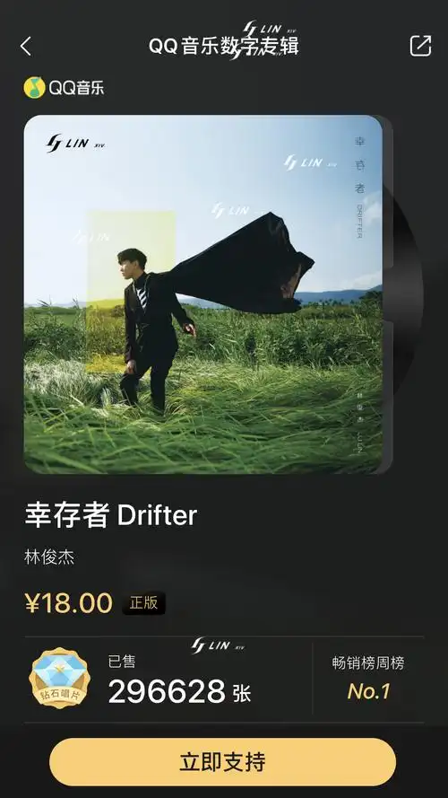 海外如何购买林俊杰《幸存者·如你》?