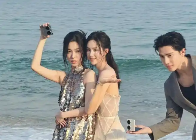 整个三亚都在偶遇明星##三亚偶遇王安宇庄达菲陈都灵