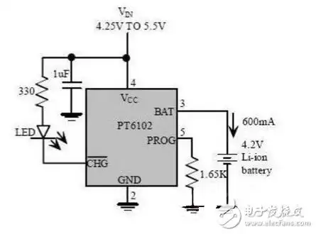 2v锂电池充电电路图详解