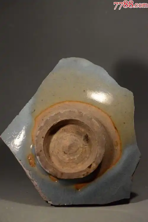 宋钧窑博物馆科研教学专用考古发掘修复补缺13.5*12厘米