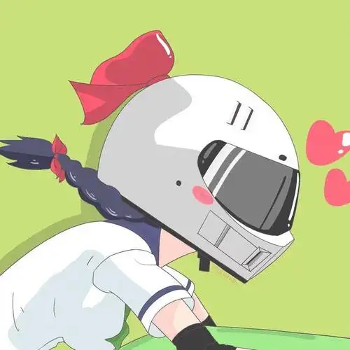 「头像」爆音少女川崎来梦,谜一般的机车女孩