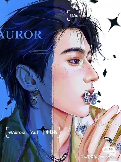 蔡徐坤动漫头像来喽