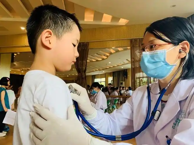 合肥市宿州路幼儿园教育集团森林城分园健康体检茁壮成长