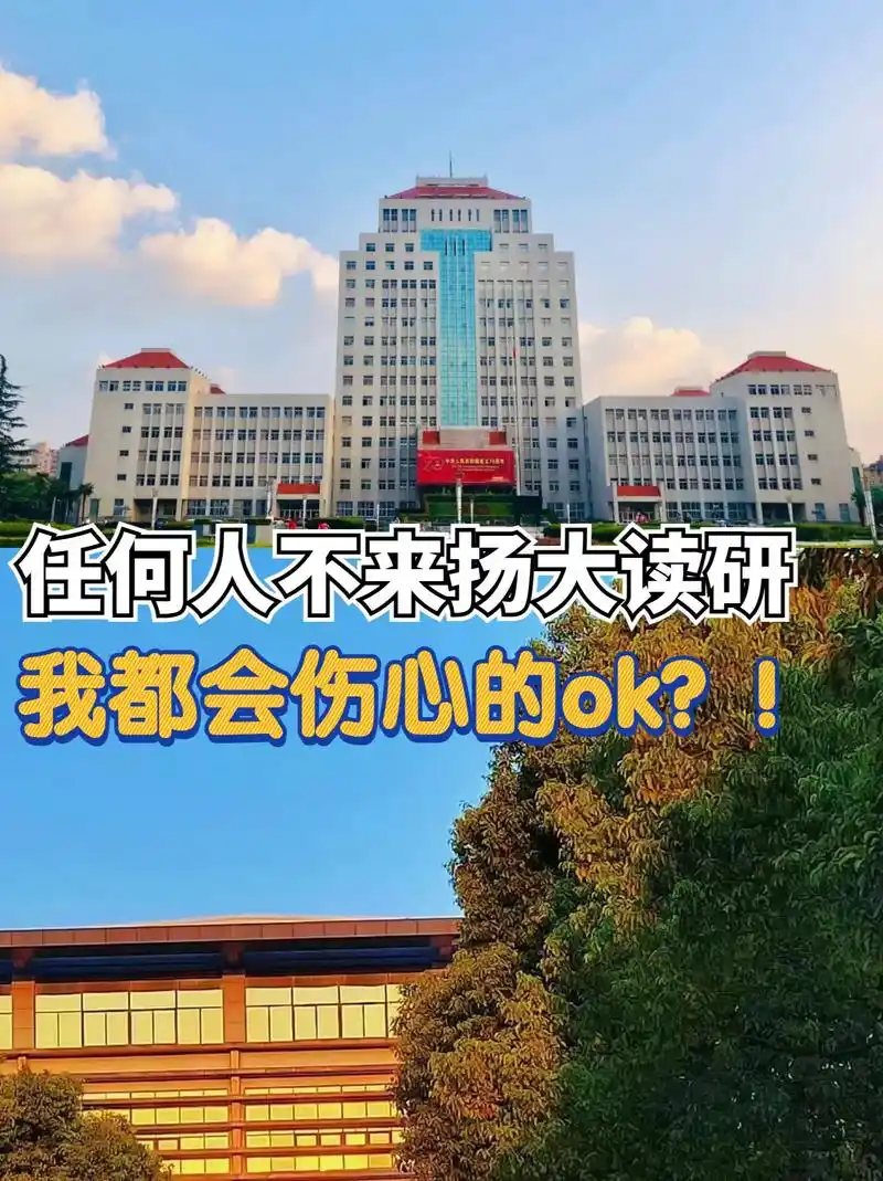 任何人不来扬大读研,我都会伤心的ok01.94考研上岸扬州大 - 抖音