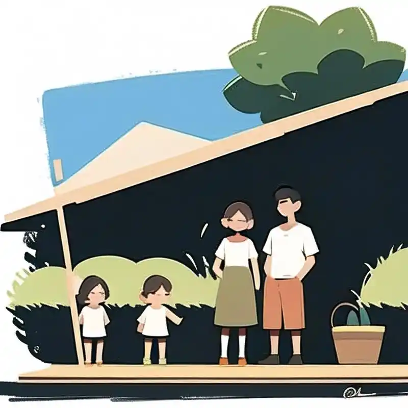 幸福四口头像78 幸福的一家四口,儿女双全,笑声不断～快来换上这款