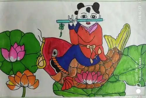 青州云门书院四年级优秀绘画作品集锦