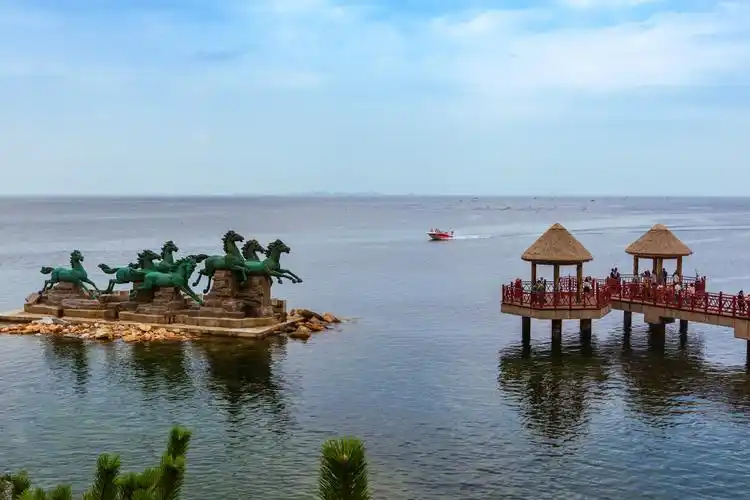 烟台养马岛獐岛风光