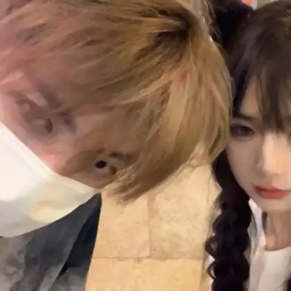 情侣头像双人合照超甜