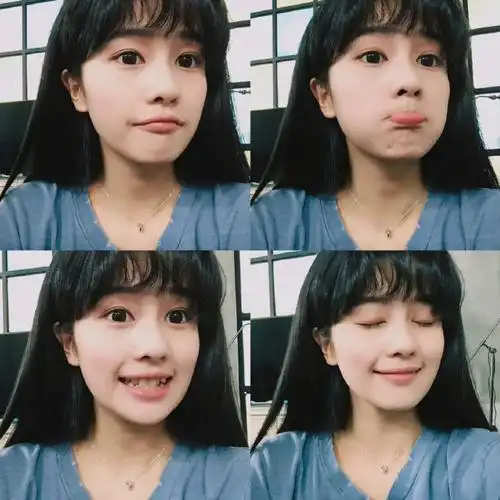 白鹿素人时期旧照