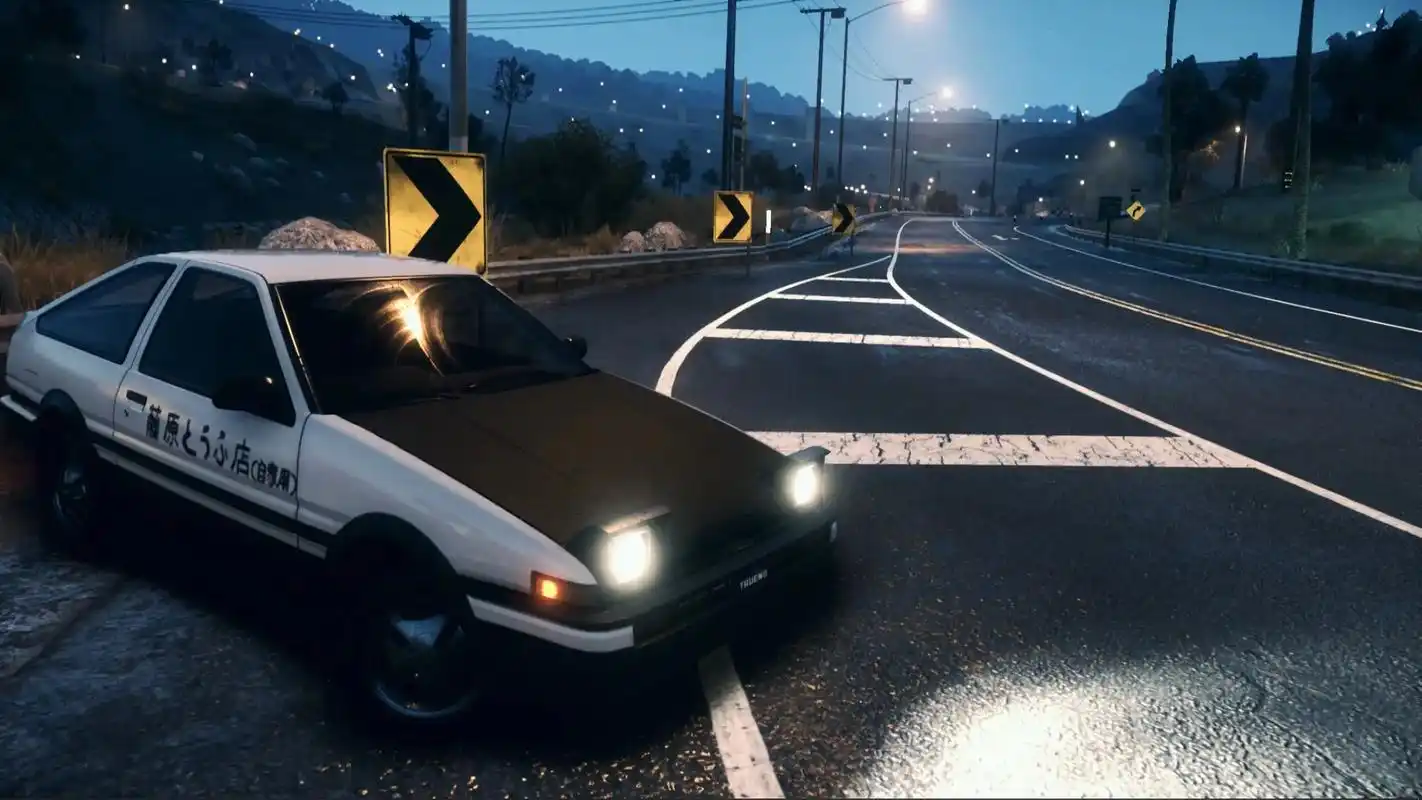 ae86 #头文字d #送你一张壁纸 - 抖音