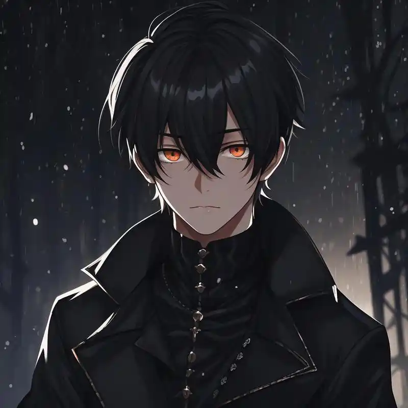 9515黑暗风男生拔刀动漫头像90 探索黑暗风格的动漫世界,男生们