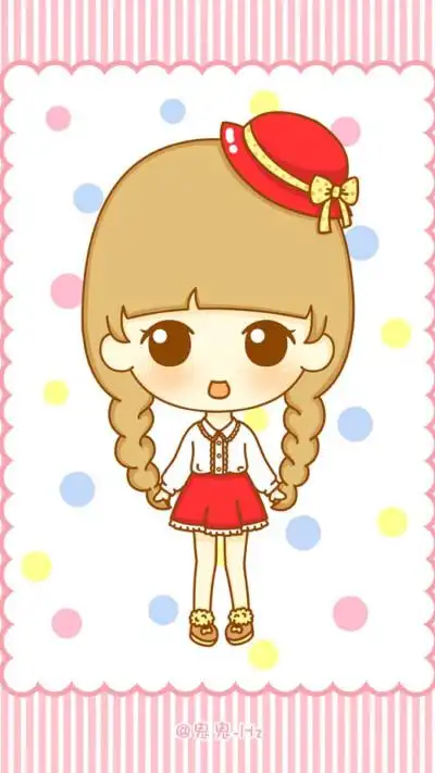 女孩 韩国唯美插画手绘动漫卡通可爱个性经典enakei头像壁纸横图大全