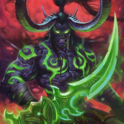 恶魔形态伊利丹