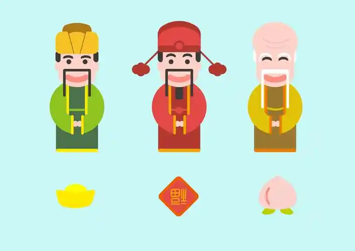 福禄寿简笔画怎么画 福禄寿简笔画怎么画 - 水彩迷