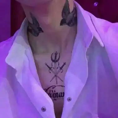 霸气男头像超拽社会帅气纹身男生个性图片