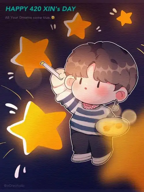 刘雨昕0420生日快乐