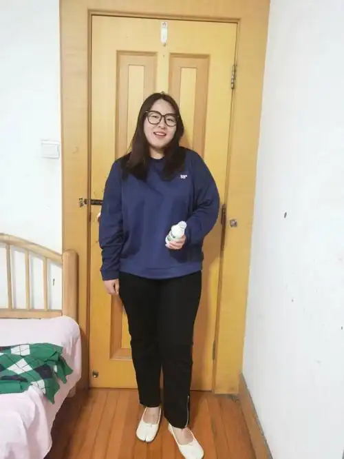 胖mm160斤大码裤子穿搭