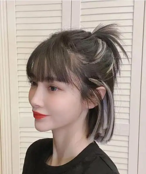 火爆夏天的短发发型越来越多姐妹这样剪