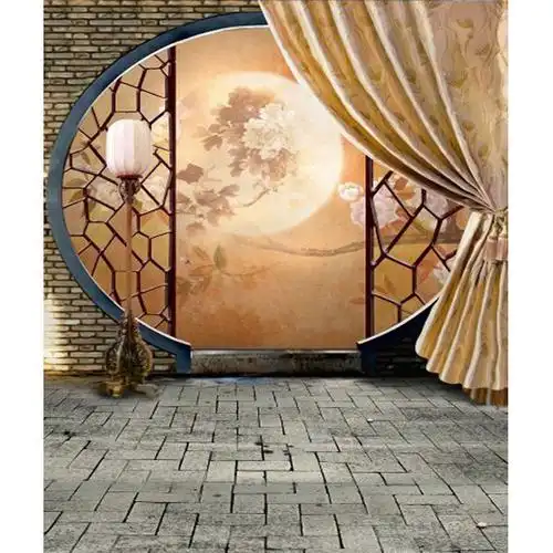 背景墙3d古风拍摄背景布网红古典舞蹈视频古装背景布主题拍照gc3184宽