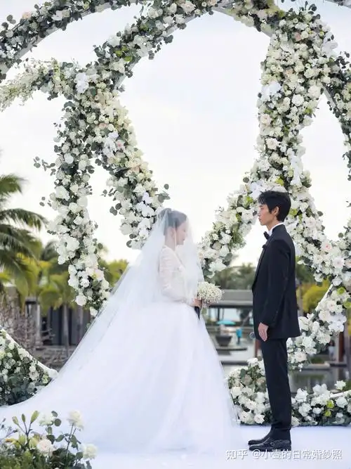 魏晨官宣婚礼太幸福60明星婚纱照