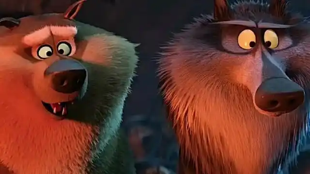 为了一群狼,看完了整部电影#逗鸟外传:萌宝满天飞