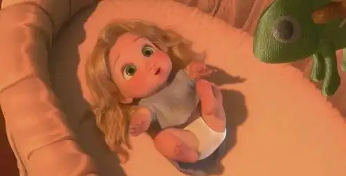 迪士尼公主小时候长什么模样?乐佩比艾莎还要可爱,她长残了|梅莉达_网