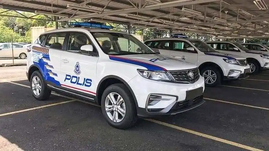 这就是大马皇家警察的全新proton x70警车!