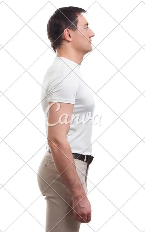 男人侧面站立图片,正常人站立侧面图片-图片大观-奇异网