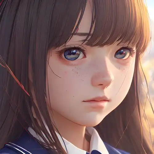 穿校服女生头像 校园风二次园