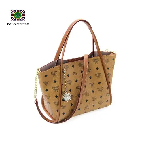 保罗zb88216新款时尚经典老花托特245mm通用款女包