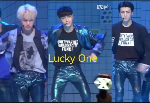 【exo】#《lucky one》#主舞line官方直拍#金钟仁#张艺兴#吴世勋