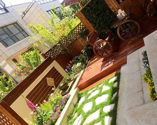 别墅20平小花园装修效果图实景图片11例