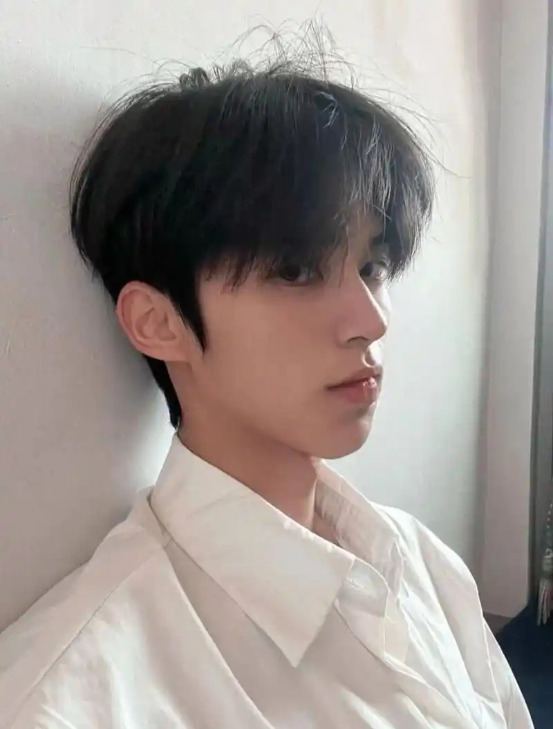 祖师爷童锦程同款韩式三七微分 韩式三七纹理微分,帅到没朋友 发型是