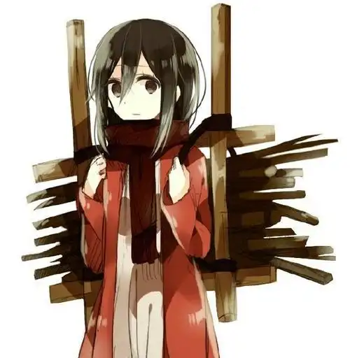 「进击的巨人」进击的巨人 mikasa酱 小时候… - 堆糖,美图壁纸兴趣社