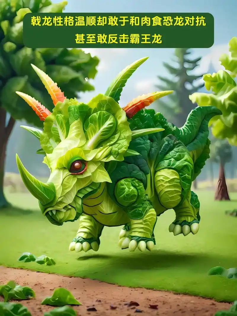 恐龙世界凶凶的恐龙之戟龙.戟龙又叫刺盾角龙,意为"有尖刺的蜥