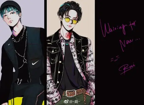 这就是街舞3王一博饭绘图源水印 - 堆糖,美图壁纸兴趣社区